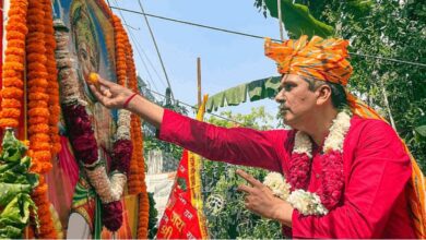 Photo of हनुमान मंदिरों में लगा भक्तों का तांता