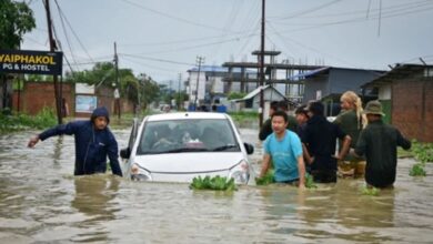 Photo of बाढ़ ने मणिपुर में मचाई तबाही, तीन लोगों की मौत और हजारों लोग प्रभावित