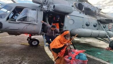 Photo of रुद्रप्रयाग: 78 यात्रियों का रेस्क्यू कर दिल्ली लौटा एमआई-17 हेलिकॉप्टर